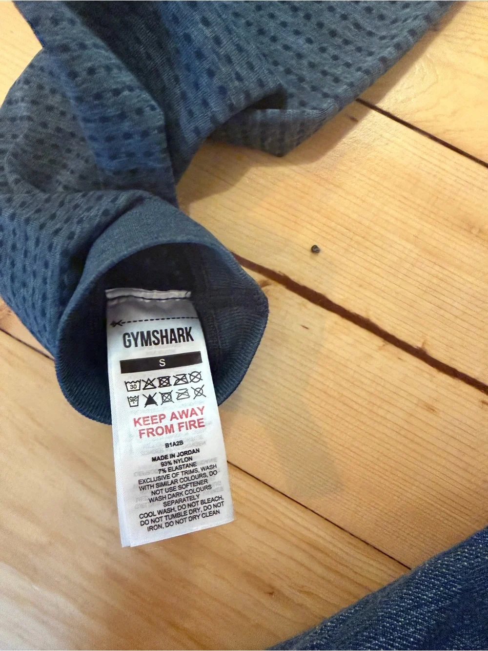 Gymshark Seamless High Waisted Workout Leggings Charcoal Gray Size Small